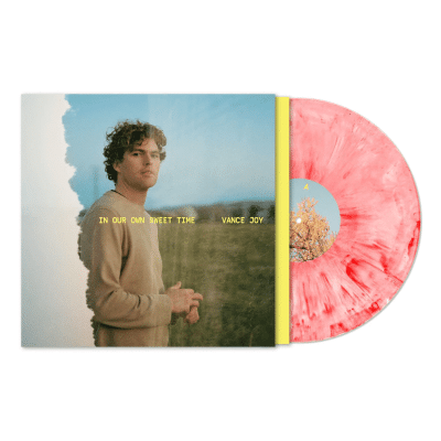 VANCE JOY - In Our Own Sweet Time (Red/White Marbled LP) - The Vinyl Store