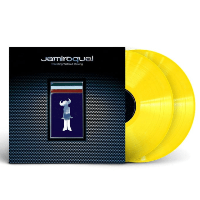 jamiroquai travelling without moving yellow vinyl