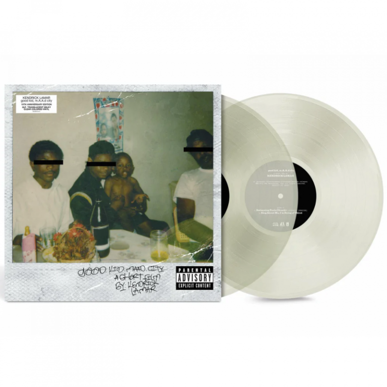 KENDRICK LAMAR - Good Kid, M.A.A.d City (Milky Clear Vinyl - 10th ...