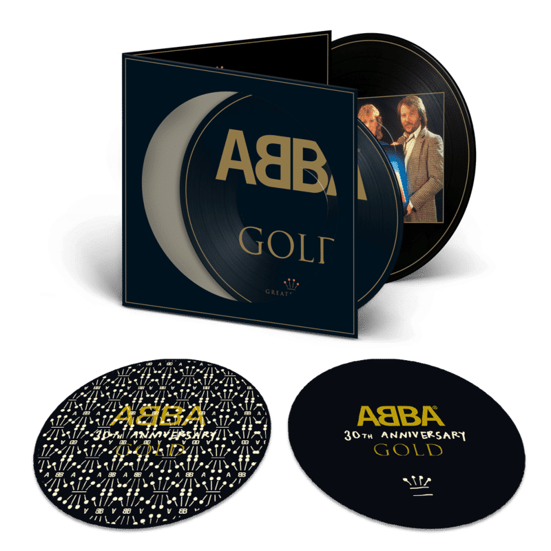 Abba Gold Greatest Hits 2lp Set Picture Disc 30th Anniversary Limited Edition The
