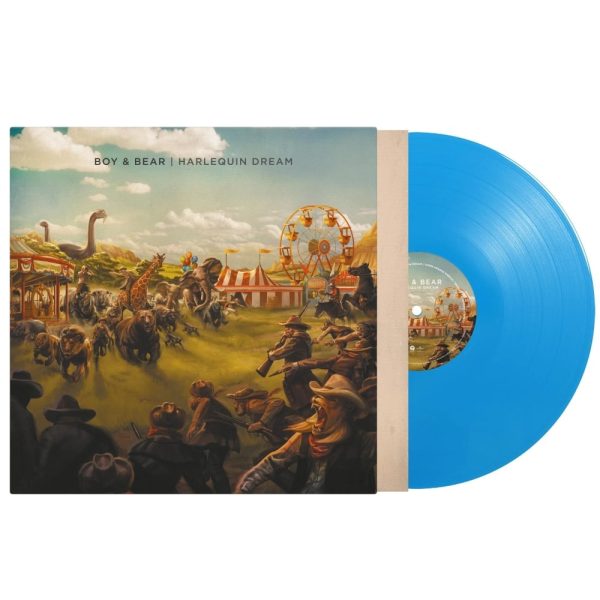 BOY & BEAR - Harlequin Dream (10th Anniversary Edition, Blue Vinyl LP ...